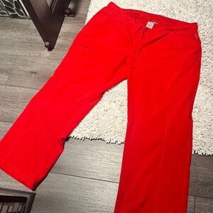 Infinity by Cherokee PETITE ❤️‍🔥 red scrub pants (xxl)